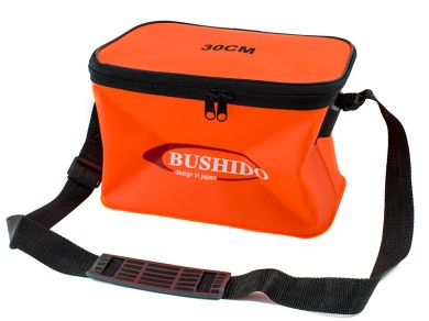 кан /BUSHIDO/ оранжевый, прямоугольный с ремнем, размер 30*21*20 см 2010-030