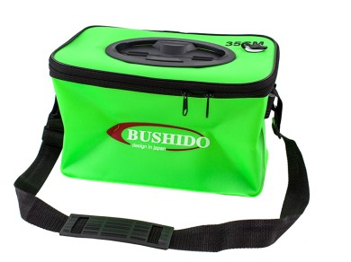 кан /BUSHIDO/ зеленый, прямоугольный с ремнем, размер 35*22*20 см 2011-035