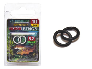 колечки /BUSHIDO/ кольцо в кольцо Hinge Rings d-5.2mm (уп.10шт) SP111737-1